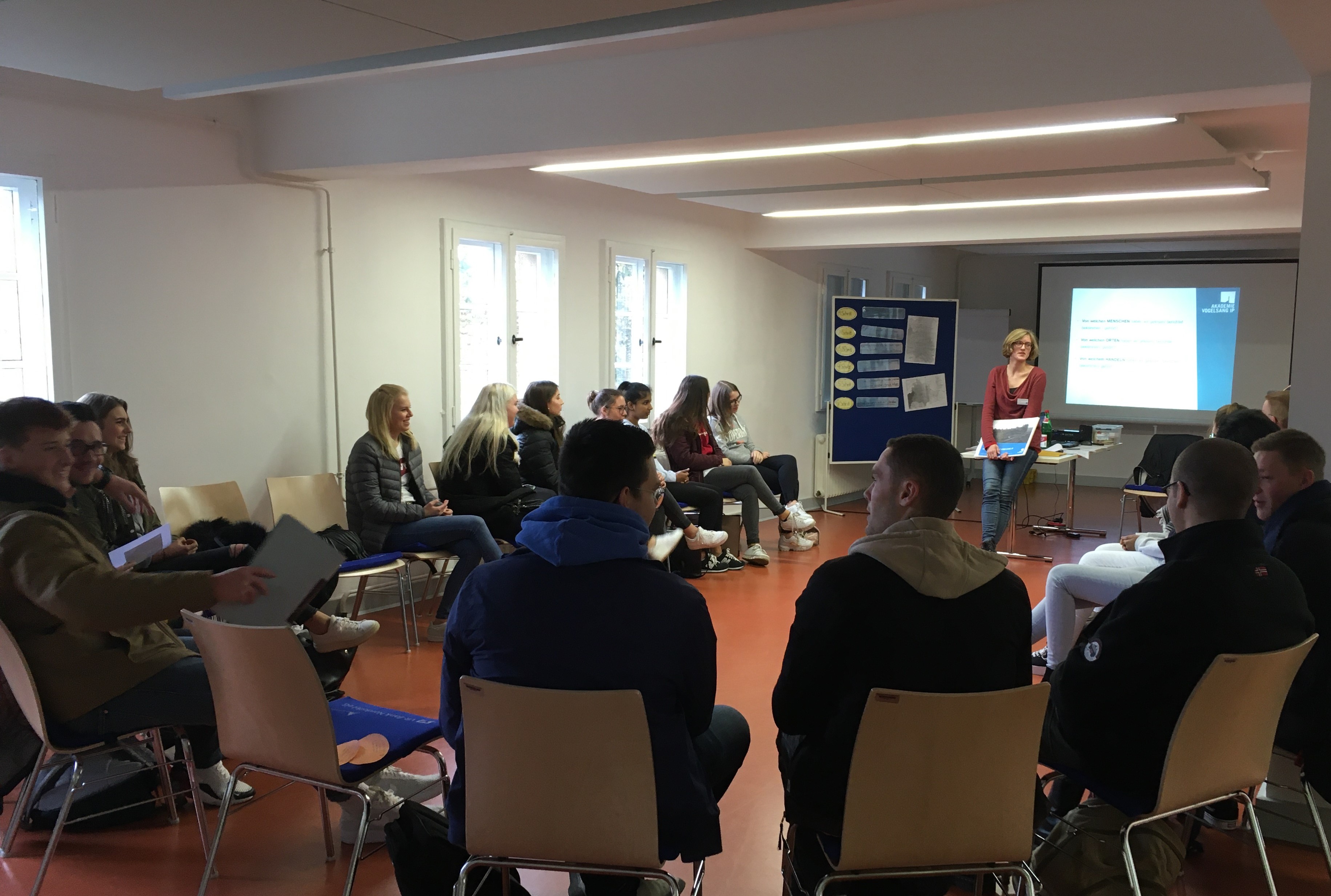 Das Wirtschaftsgymnasium auf Burg Vogelsang